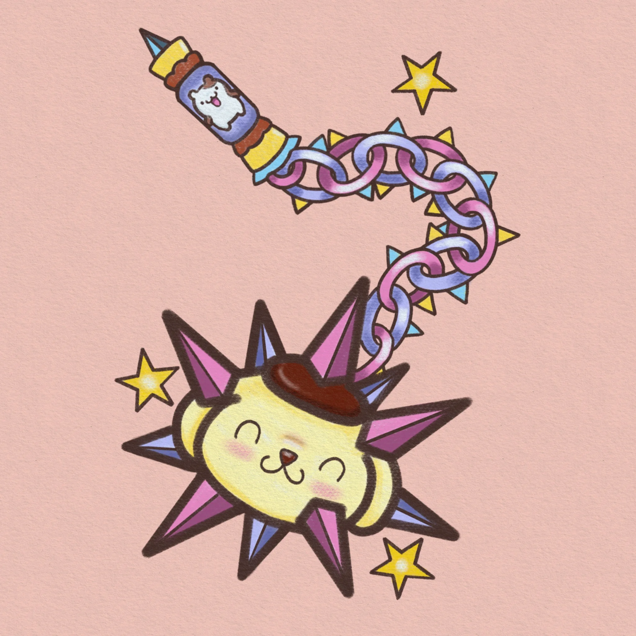 Pompompurin Flail (Large) $510