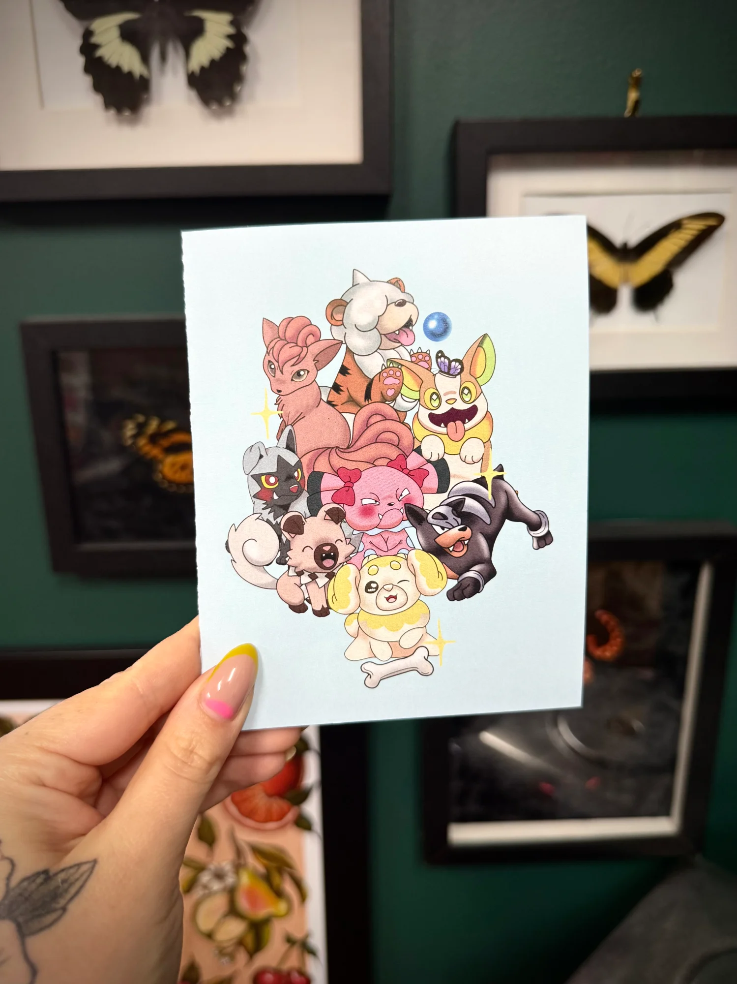 Poké Puppy Card
