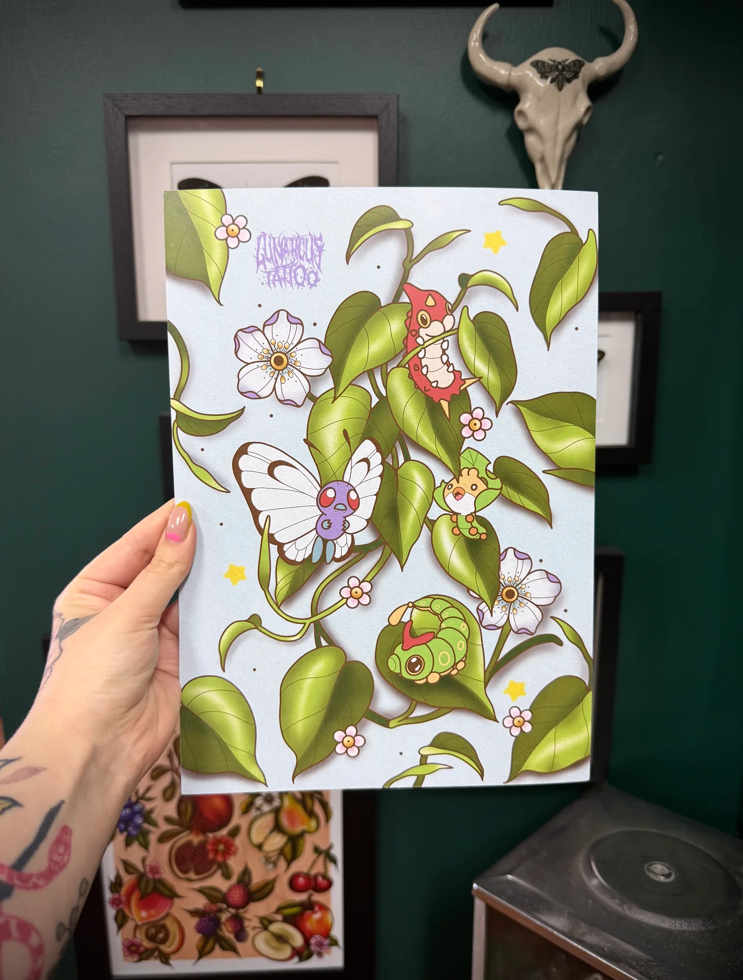 Bug Pokemon Print (A4)