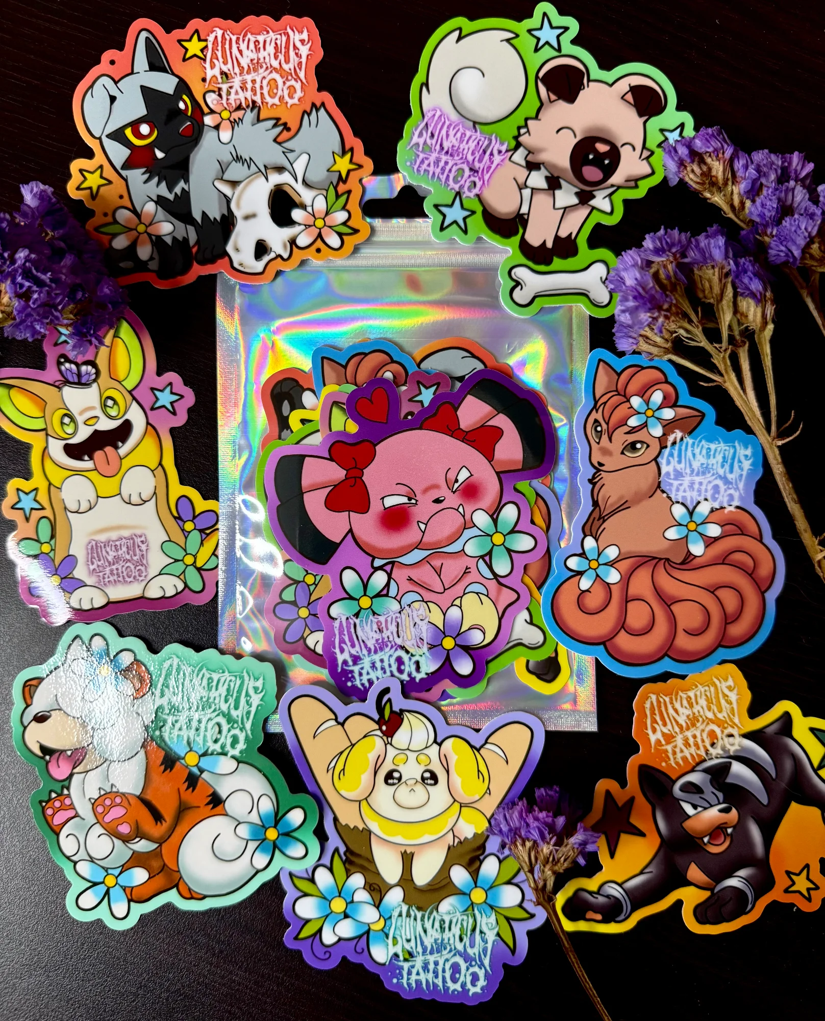 Pokémon Puppy Sticker Pack