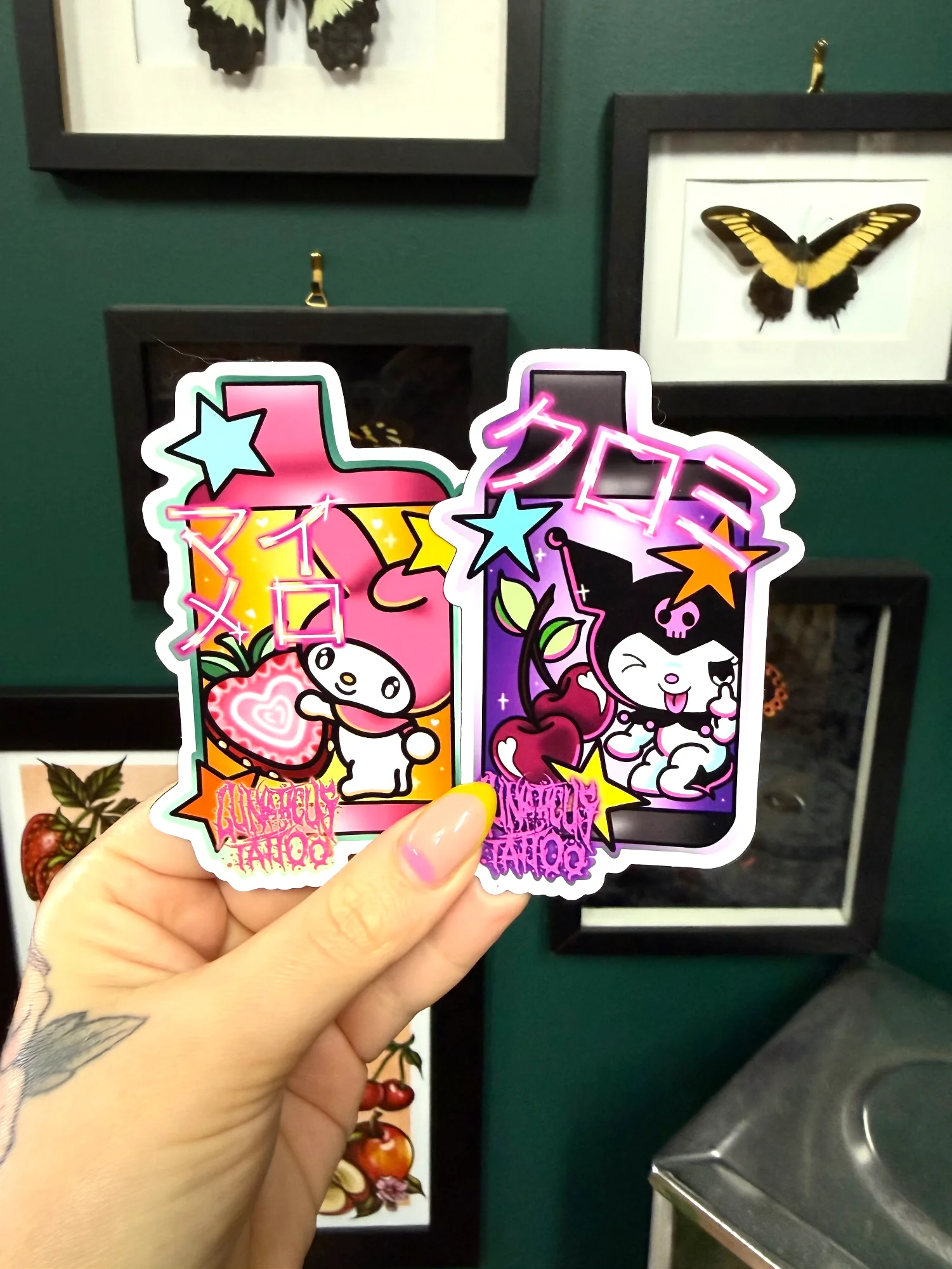 My Melody & Kuromi Vape Magnets